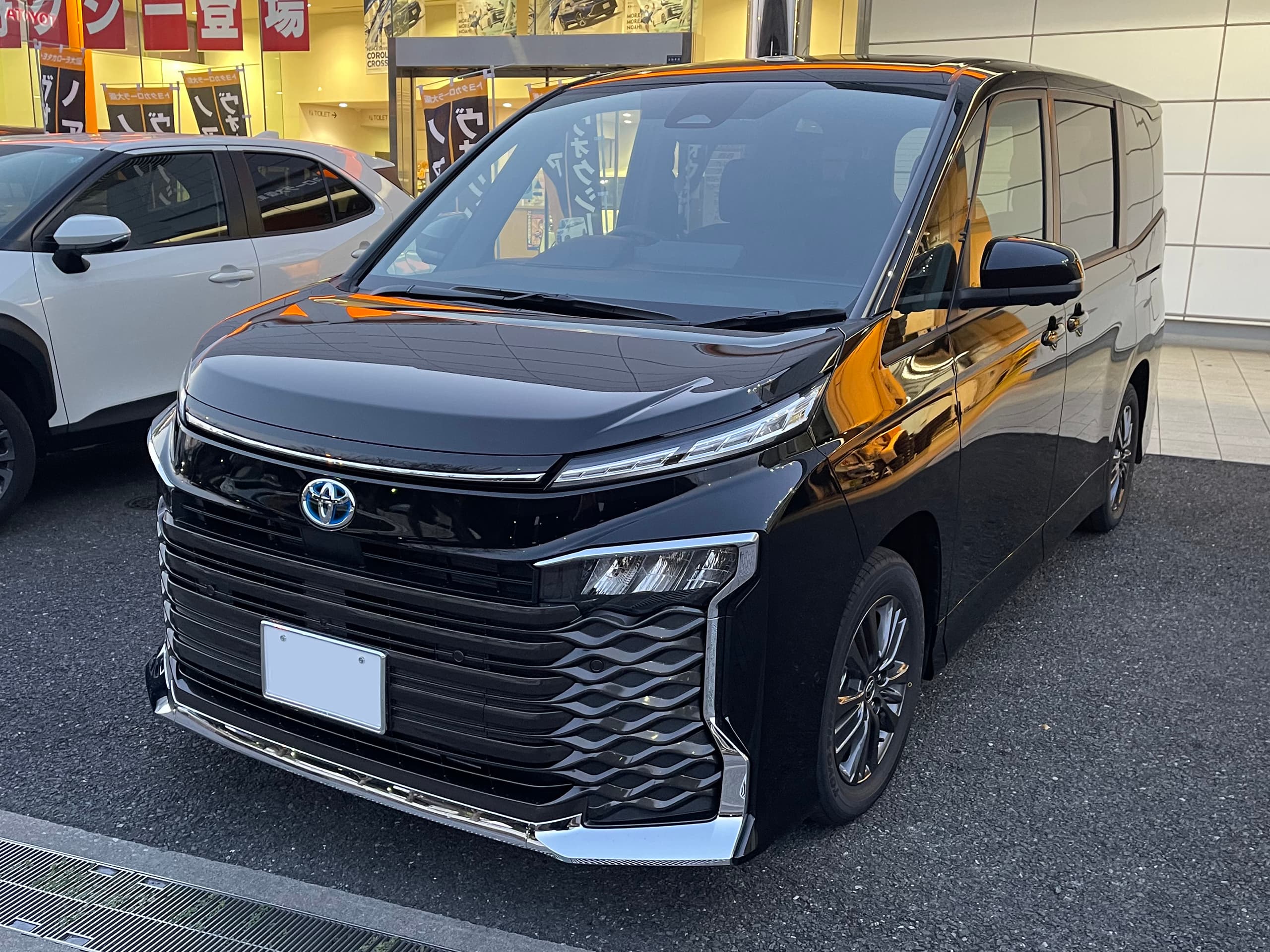 Toyota Voxy Hybrid family minivan